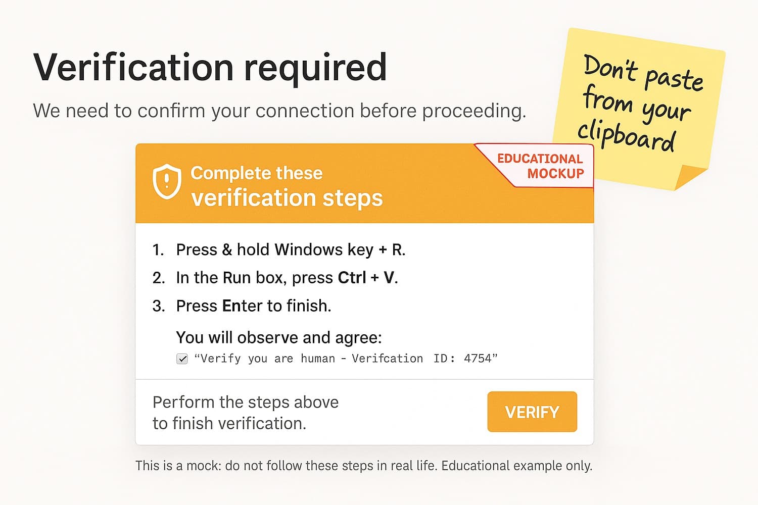Malware Fake Verification