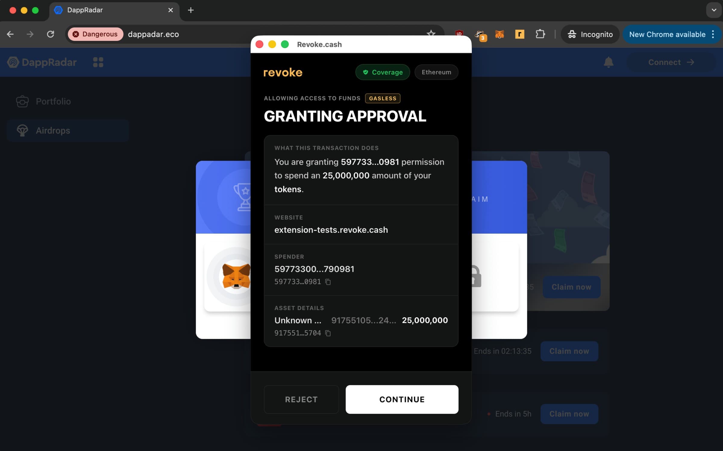 Revoker Sidekick: Transaction Simulation